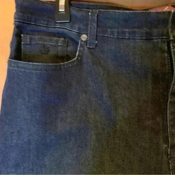 Gloria Vanderbilt Amanda Indigo Straight Leg Jeans Women's 16 - Picture 4 of 16